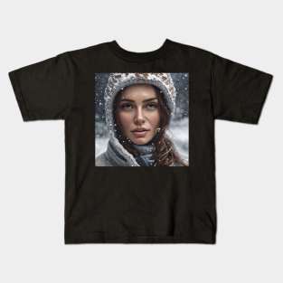 Arctic Lady Kids T-Shirt